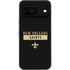 NFL New Orleans Saints Black Performance Series Google Pixel 9 Skin